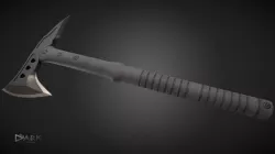 Military Tactical Tomahawk  Low-poly  3D model