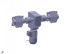 MOTOR HANGER EMS UP-DOWN 3D model