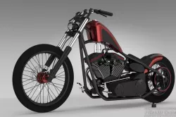 Old School bike renderings