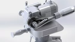 Olive whisk machine.