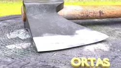 ORTAS AXE NO 1 WOOD AND STEEL SHARP EDGED HANDY AXE 3D model