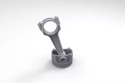 Piston with conrod 