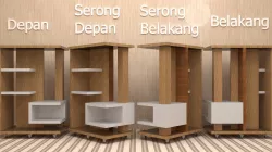Portable Open Display Rack