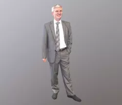 Rd346 - Male Standing 3D model