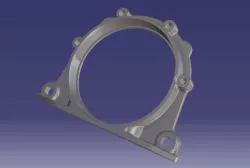 Rear oil seal housing