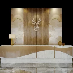 Reception 3D model