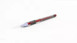 red pen model 3D model