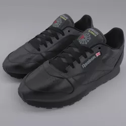 Reebok Classic Leather Black PBR 3D model