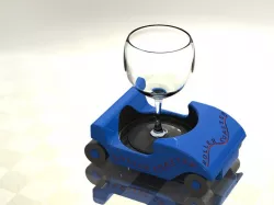 Roller Coaster Coach Cup or Glass holder