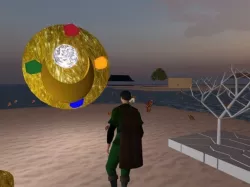 sailor moon broach mixed tinkercad and open sim version