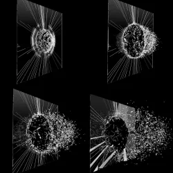 Set Broken Glass  3D model
