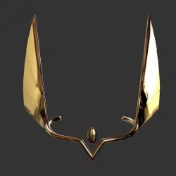 She-Ra Diadem Low-poly  3D model