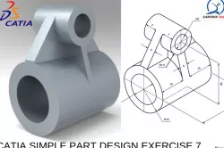 simple part design exercise 7
