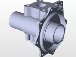 single casting mould model