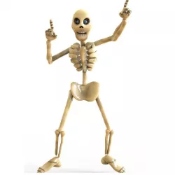 Skeleton Toon Low-poly  3D model