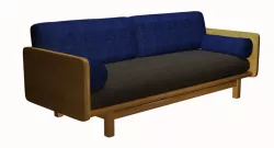 Sofa loft style 2 3D model