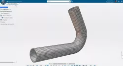 Solid Mesh Pipe