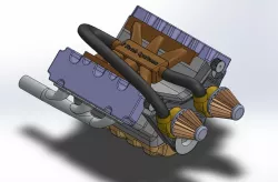 Solidworks V6 Engine