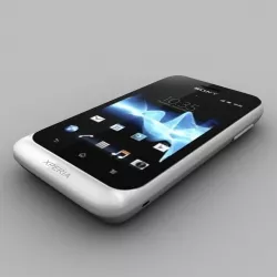 Sony Xperia Tipo White 3D model