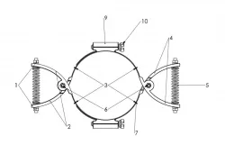 Spring Forced Adjustable Pipe Clamp