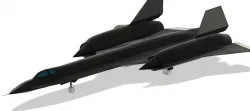 Sr 71 Blackbird 3D model