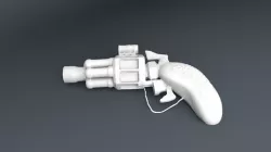 STEAMP PUNK GUN 3D model
