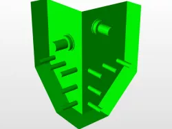 Tachyon front right bracket
