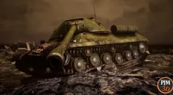 Tank IS-3 1944  UE4   Low-poly  3D model