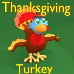 Thanksgiving Turkey 3D model