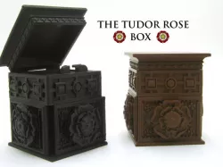 The Tudor Rose Box (with secret lock)
