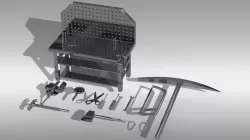 Tools set Low-poly  3D model