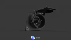 Truck abs plug 3D model