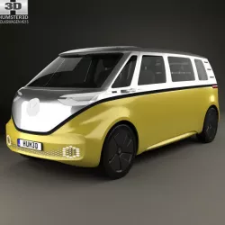 Volkswagen ID Buzz 2017 3D model