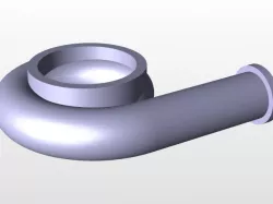 Volute casing