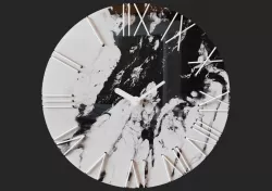 Wall Clock Joko black 3D model