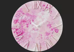 Wall Clock Joko Pink 3D model