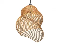 Wicker Lamp 3D model