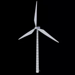 Wind Turbine Low-poly  3D model