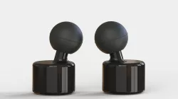 wireless earbuds  3D model