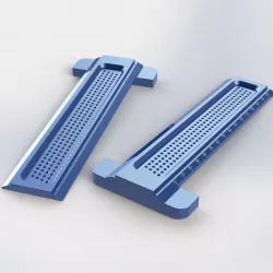 woodpecker ruler 3D model