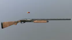 12 Gauge Pump Shotgun Low-poly  3D model