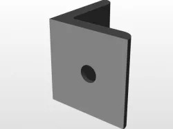 45x45 Plain Corner Bracket