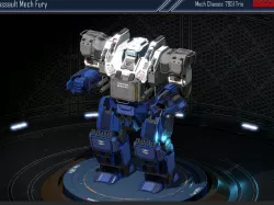 Assault Mech Fury Low-poly  3D model