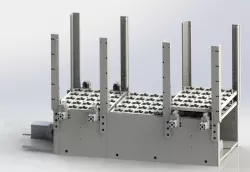 Automatic tray stacking feeding machine 3D model
