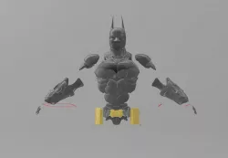 Batman Arkham Knight Full armor 3D print model