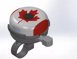 Bicycle Bell with Canada Decal