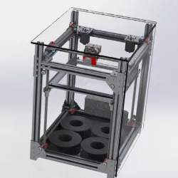 Big h-bot printer