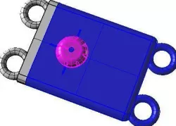 Box claps - Library techique 3D - Conception of jewels 3D print model