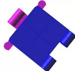 Box claps - Library techique 3D - Conception of jewels 3D print model