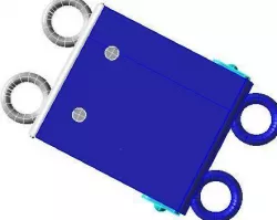 Box claps - Library techique 3D - Conception of jewels 3D print model